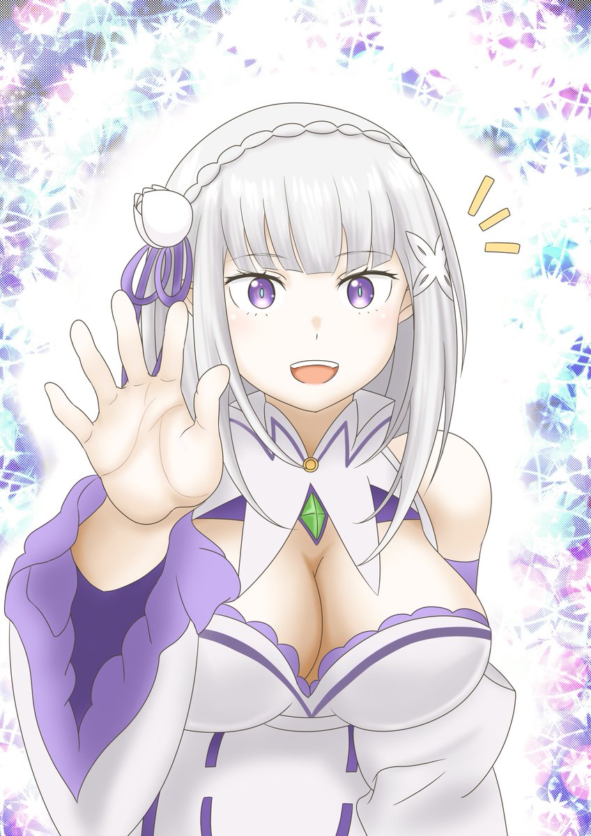 shoqF97's tweet photo. #リゼロ #rezero  
エミリア https://t.co/tu5EXaSup1