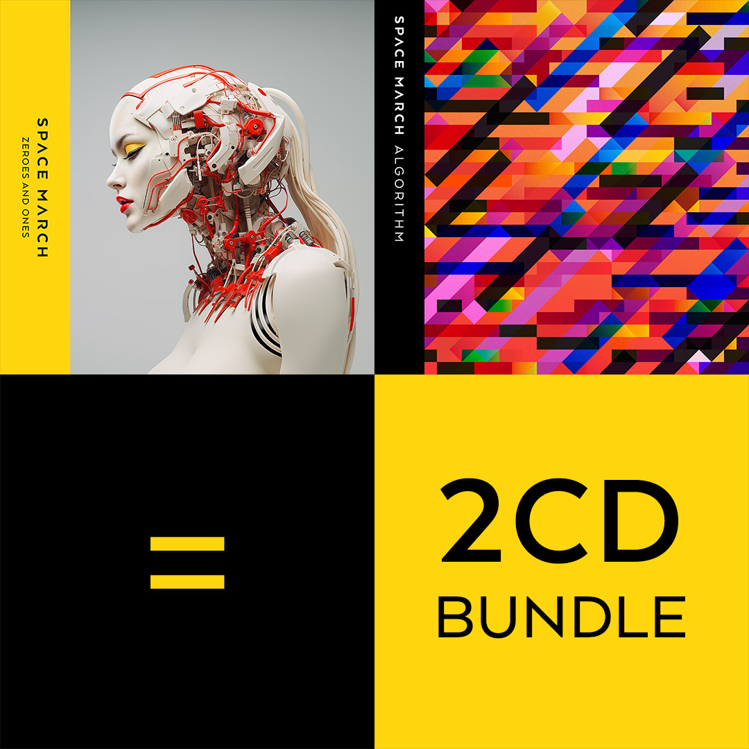 The new Space March music store is live! Pre-order “Zeroes and Ones” and “Algorithm (Deluxe)” CDs now — shipping starts Oct 31. Bundle options available too.

spacemarch.com/store/