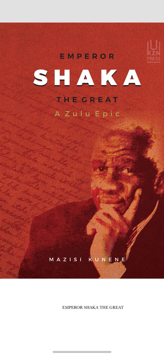mtnkala's tweet photo. @UphakamaM I also read Emperor Shaka. These two literally shaped Southern Africa politics and nations. History by us around the fire is so good. https://t.co/p2HBHfZoPQ