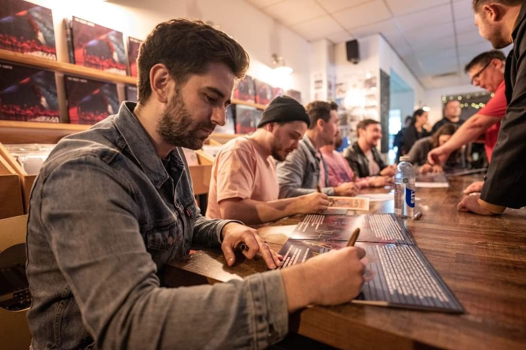 Here's a few photos from last year's #DeltaShakedown album signing and launch party at <a href="/waxandbeans/">Waxandbeans</a>, Bury 

📸 <a href="/conga1878/">Blue22_photography</a> (20th October 2023)