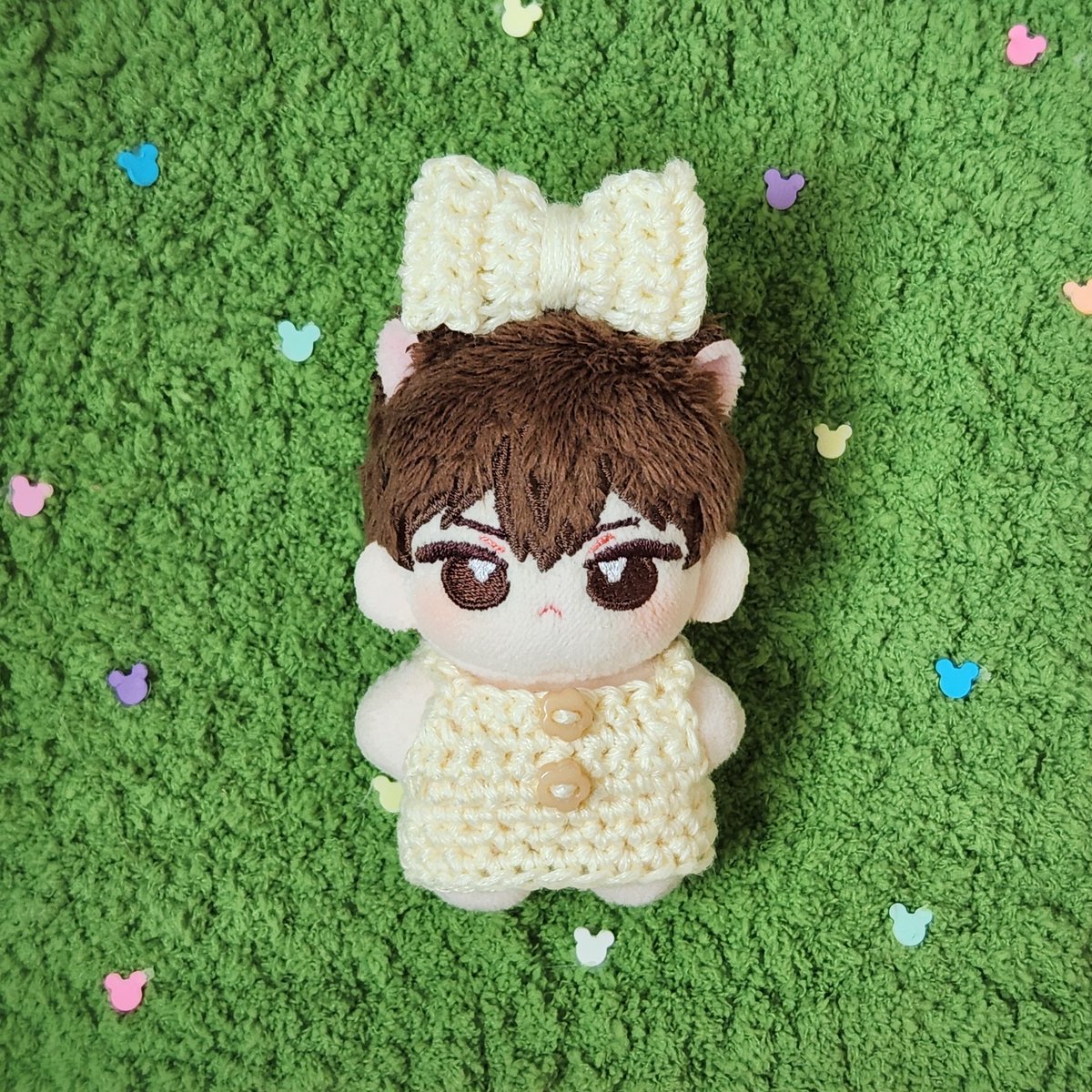 ruen_doll's tweet photo. 안녕하세요! 5cm 솜깅이용 뜨개 원피스 세트와 보닛 판매합니다🫶

🔗 https://t.co/I0LwvIvAhn
🗓 판매 시작: 10/22(화) 20:00~ 

🎀구매 선착순 한 분께 오른쪽 사진의 원피스 세트를 함께 드려요! https://t.co/eYIXjjM8XD