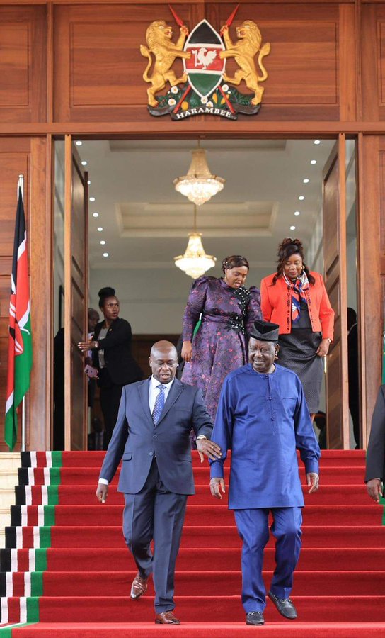 Nobody trusted Dr. William Ruto including Musalia Mudavadi, Alfred Mutua and Moses Wetangula, they signed an MOU with him because they never trusted him- Says Ousted Dp Gachagua <a href="/rigathi/">Rigathi Gachagua</a>
