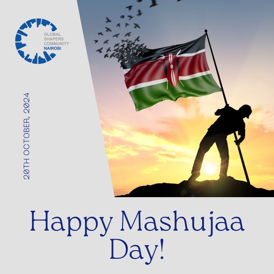 Today we take time to honor the remarkable bravery and perseverance of both our historical and present-day heroes. From the pioneers who secured our freedom to the everyday champions improving lives in our communities.

#MashujaaDay #GlobalShapers #Kenya