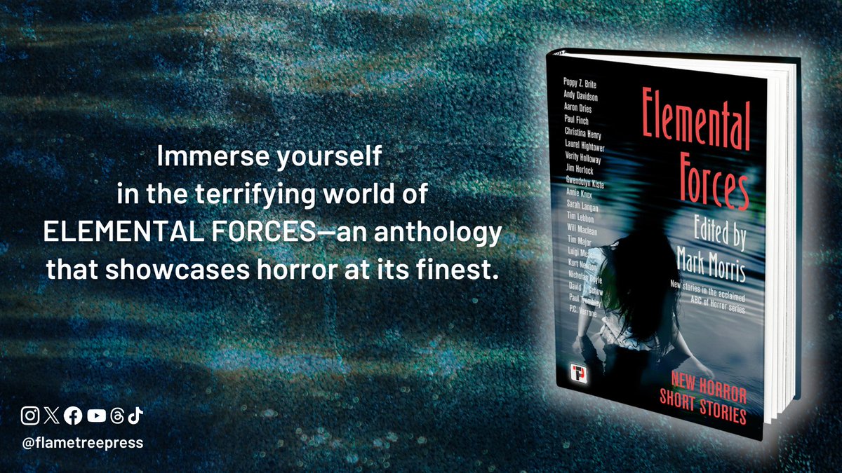 flametreepress's tweet photo. Terrifying, unsettling, and unforgettable—#ElementalForces is your next horror obsession @MarkMorris10 https://t.co/eOoYeSKtAl https://t.co/q2cEzsdwS6