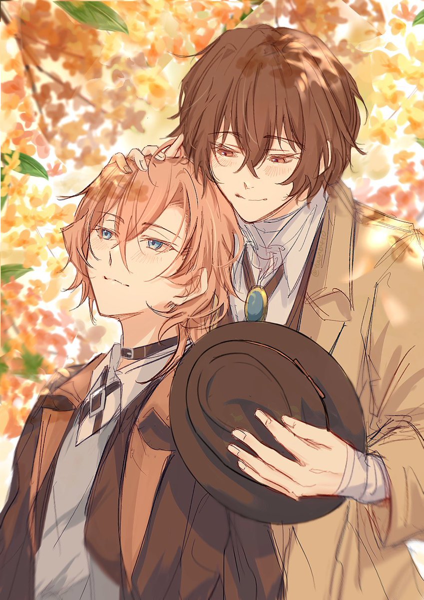 Yuun6410's tweet photo. 金木犀× 太中
「君と同じ色」 https://t.co/p7onawRXW2