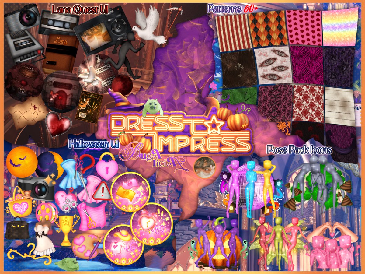 EVERYTHING I DID FOR THE DRESS TO IMPRESS HALLOWEEN UPDATE  Everything  made by Bugaliciaz/Xyle, Enjoy the update!!  #dti #robloxdev  #dresstoimpress