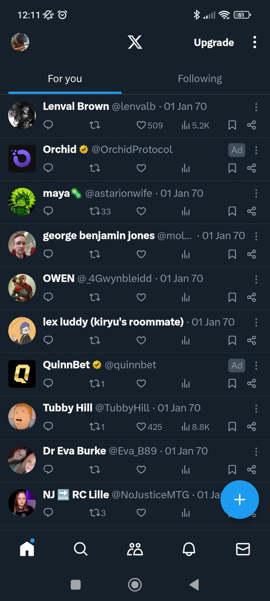 Twitter is having a day.