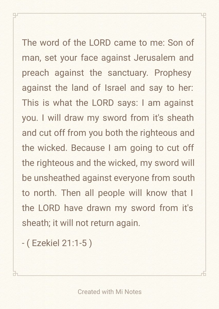 Against the wicked and righteous arrogant.