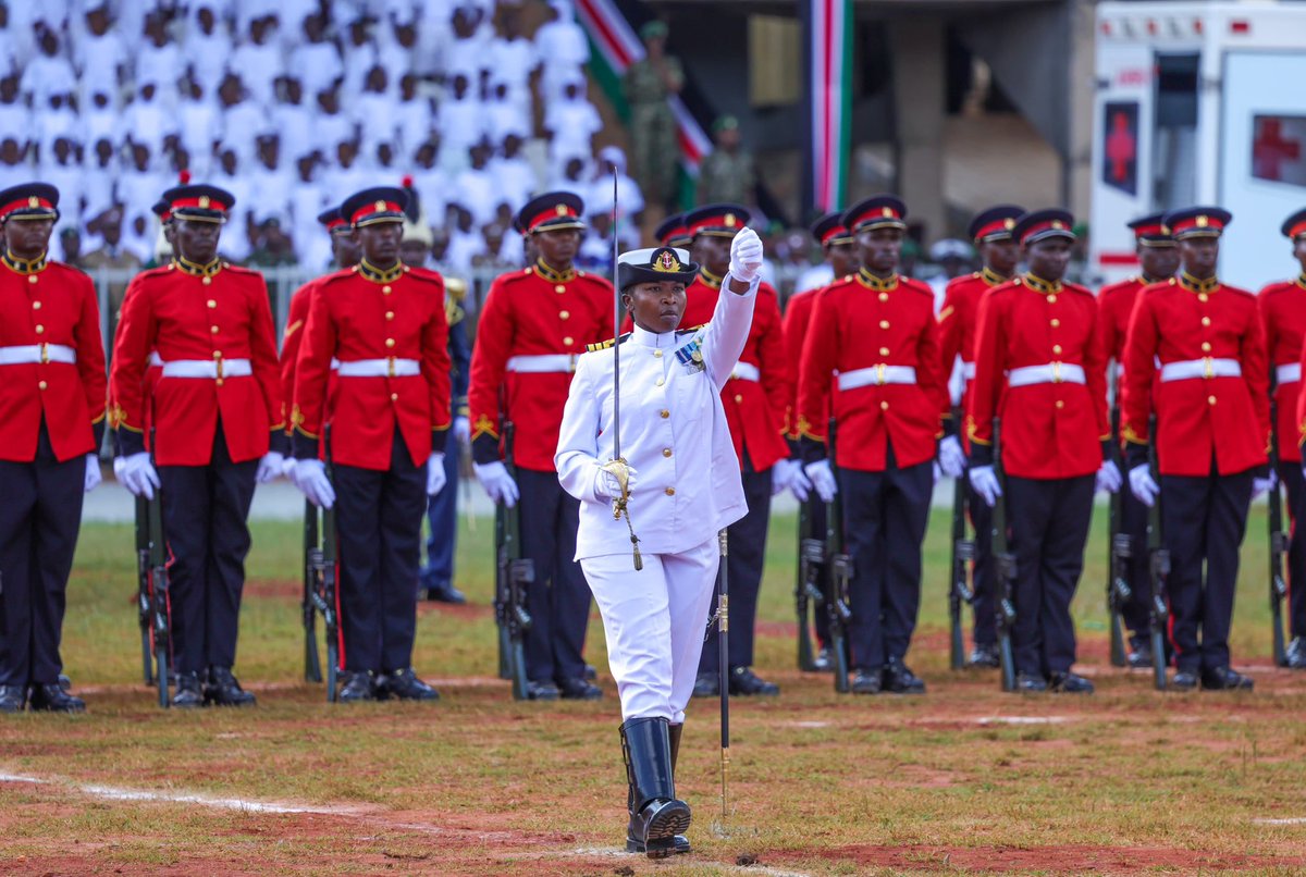 SoipanTuya's tweet photo. As we celebrate this year’s Mashujaa Day, I celebrate a remarkable woman, a heroine who has broken barriers and the glass ceiling to pave way for all the girls, women and the younger generation. She is a living example that hard work, dedication and perseverance truly pays off. 

Lieutenant Colonel Faith Mwagandi goes down in the books of history as the first woman ever to lead a Guard of Honor. She not only deserves to be a leader but has rightfully earned her position, with exemplary performance both academically and professionally. 

May her achievements be a reminder that with passion and resilience, we can make an impact to the world and leave a legacy to inspire the future generation.

@kdfinfo