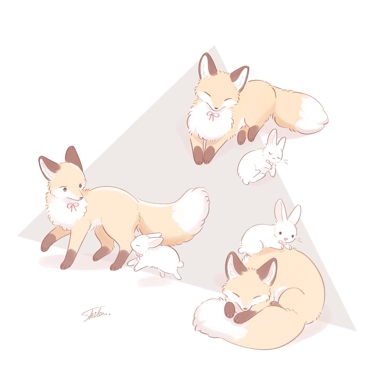 popfox_studio's tweet photo. 🦊🐇 https://t.co/s9Qs7KRgFX