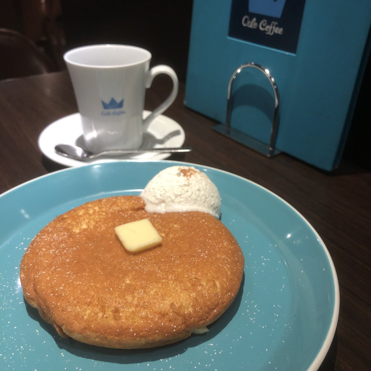 moimoi_Ray's tweet photo. 静かなカフェで仕事が捗りました
久しぶりのパンケーキも🥞✨✨ https://t.co/OFQiCngeJj
