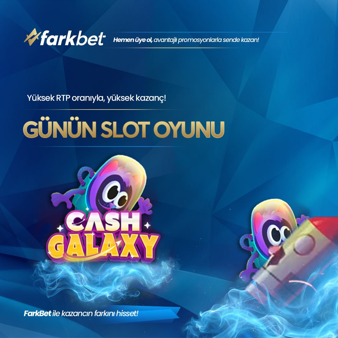 🎰 GÜNÜN KAZANÇLI SLOTU 🎰

🪙 Bugün'ün en çok kazandıran #slot oyunu 🔻CASH GALAXY🔻 ile kazancınıza kazanç katın!  

🔸 Türkiye'nin en kazançlı #casino sitesi #FarkBet farkıyla kazan!❗️

📱BİO'DA BULUNAN LİNKE TIKLA FARKBETE ERİŞ