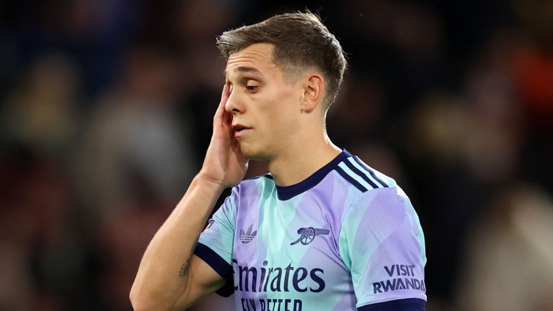 DailyAFC's tweet photo. Arsenal have missed 20 of their 29 big chances in the Premier League this season. 😬❌ [@sofascore] https://t.co/Tf8fZan9ft