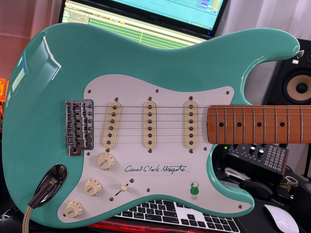 クリームソーダ貼った