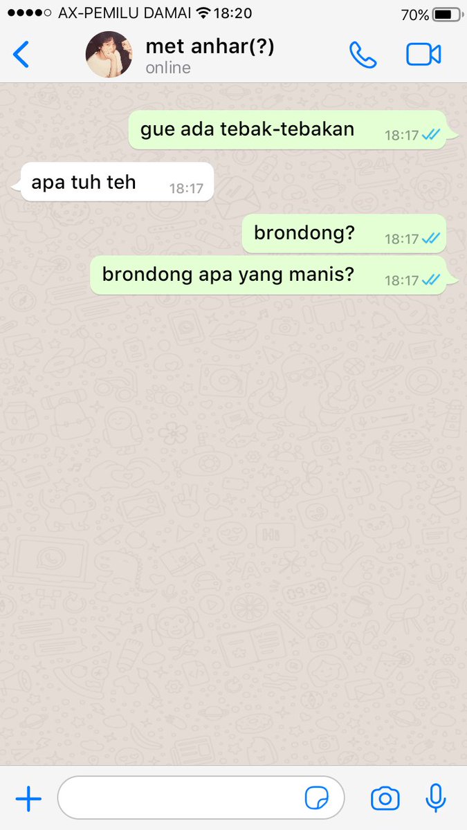 nineissembilan's tweet photo. brondong apa yang manis?
a one tweet #bronis https://t.co/b68LrqNfO4