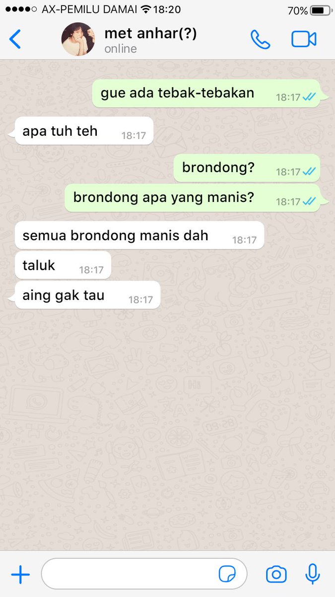 nineissembilan's tweet photo. brondong apa yang manis?
a one tweet #bronis https://t.co/b68LrqNfO4