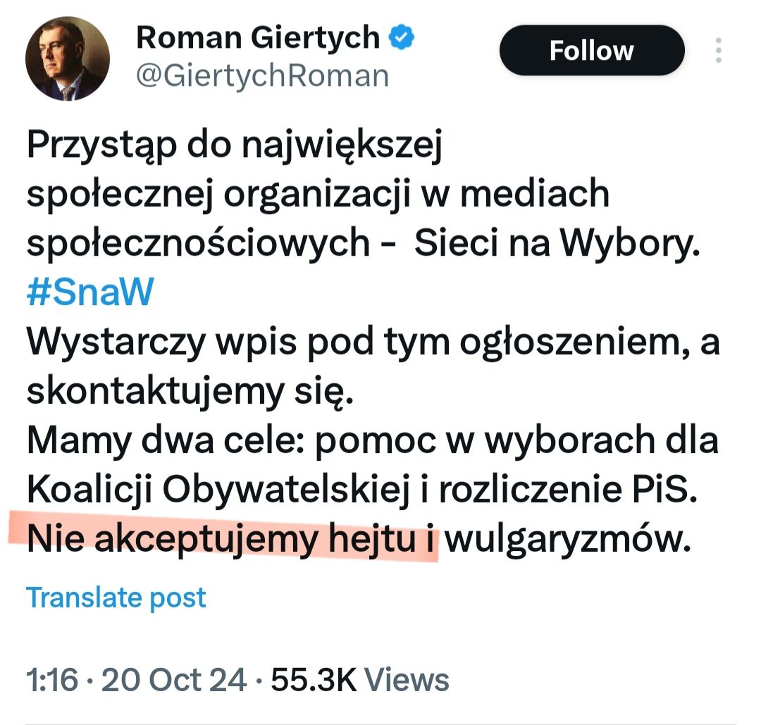 PTomek1964_2's tweet image. Ty hipokryto!
#MeczetyPlatformy
