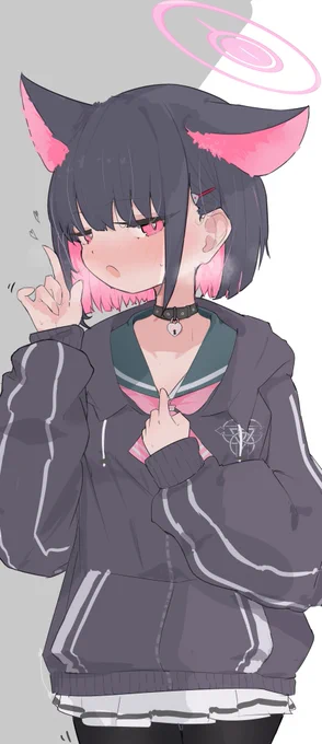 OKの日の首輪 #ブルアカ 