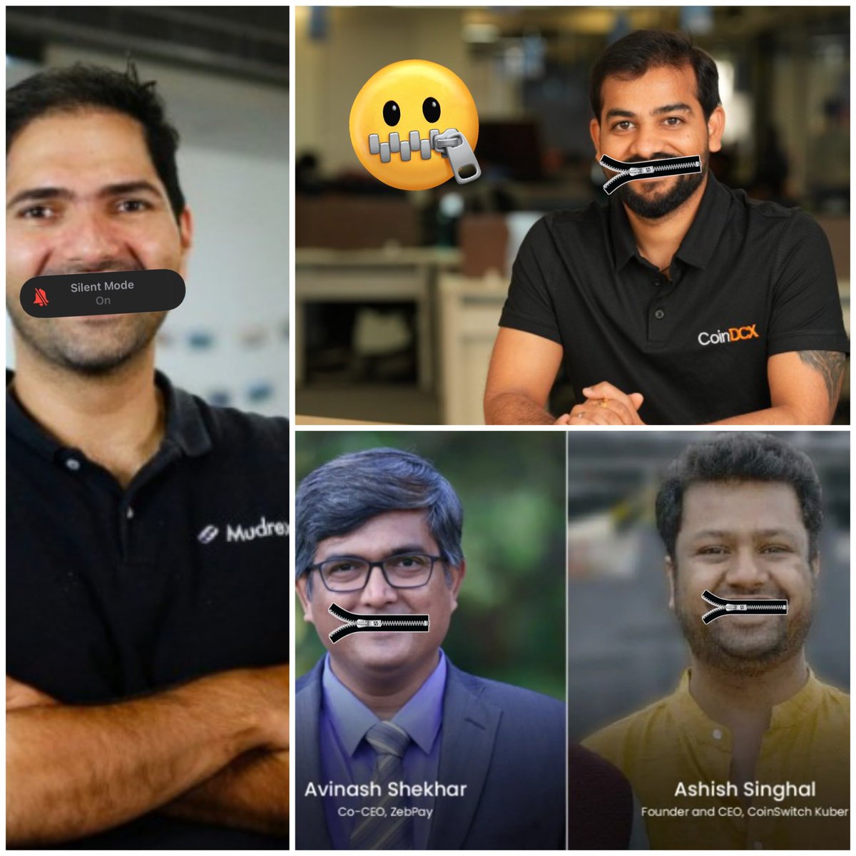 AmolJagde's tweet photo. In #WazirXHack, founder are openly manipulating users. 

Other crypto exchange leaders are silent, why?.....is this a sign that they all might play the same game when it’s their turn? 

[In Thread]  expose Indian crypto space. 

All #WazirX users must retweet this 👇 thread 🧵 https://t.co/P0dKyQCzAv