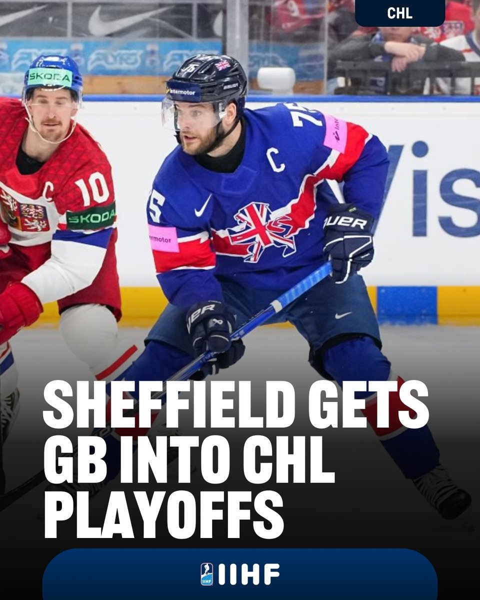 The Sheffield Steelers won four out of six <a href="/championshockey/">Champions Hockey League</a> games announcing that Great Britain's Elite Ice Hockey League  is becoming a force in European hockey.🇬🇧💪

Full story ➡️ iihf.com/en/news/63324/…

<a href="/officialEIHL/">Elite Ice Hockey League | #EIHL</a> #IIHF #ChampionsGoBeyond