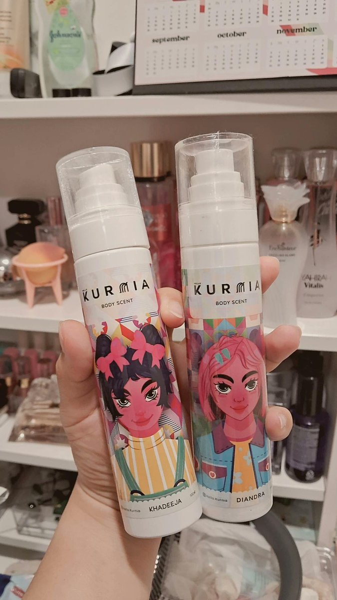AddaBeautydiary's tweet photo. You should try these 2! Serius bau best gila n Khadeeja is the carrie junior! My second bottle dah. It's from @hello_kurnia 😍 https://t.co/84gBS9T9j2