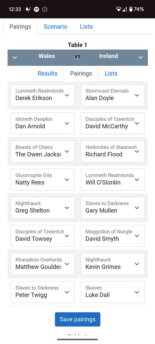 Into the final stretch! Happy to play <a href="/ao_wales/">Team Wales AoS</a> in round 5.