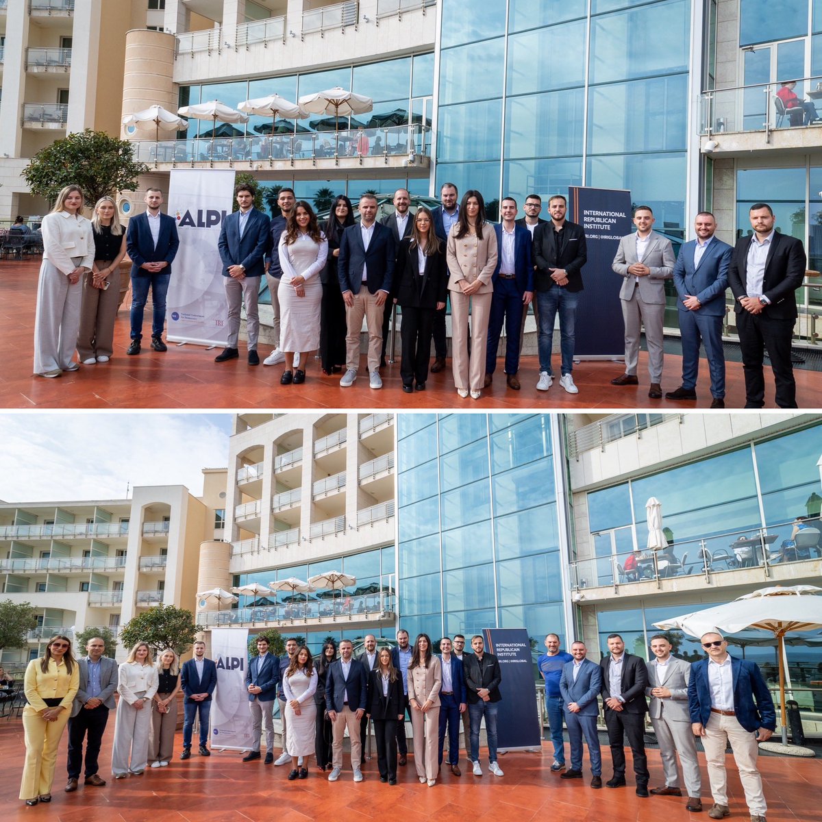 🙌 The 1st module with the 6th <a href="/ALPI_leaders/">ALPI</a> generation in 🇲🇪 is officially done! With great energy, work dynamics, and collab, we're sure this will be another successful <a href="/IRIglobal/">International Republican Institute</a> generation. Big thanks to professor Miloš Bešić for the 2-day training!
Supported by <a href="/NEDemocracy/">NEDemocracy</a>