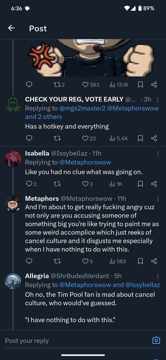 Metaphors tweet media