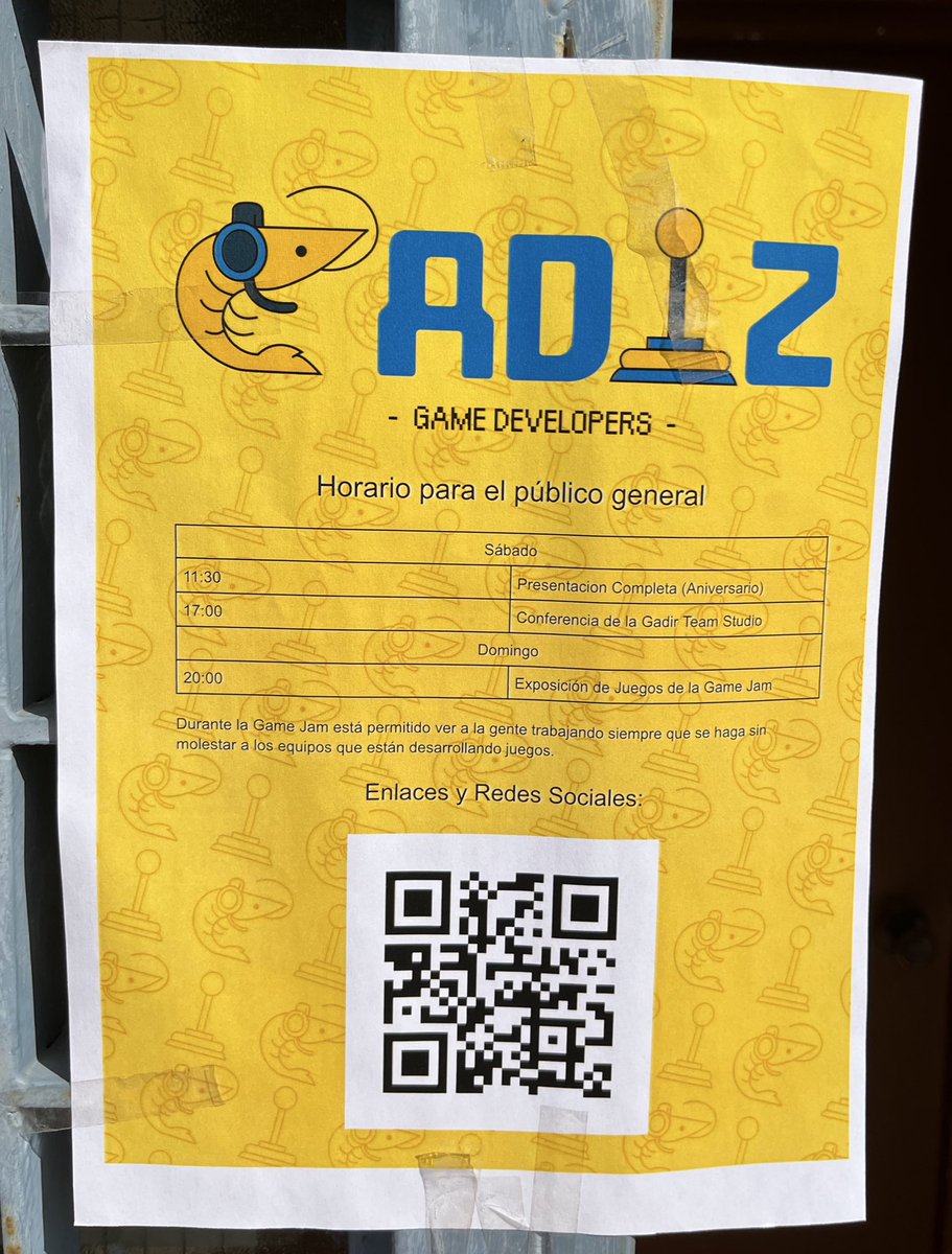 Especialización Videojuegos IES Rafael Alberti (@fpvideojuegosrv) on Twitter photo Gran parte de nuestro alumnado está hoy aquí en el Puerto Asian Fest 2024, participando en la primera Game Jam de <a href="/CadizGameDev/">Cadiz Game Dev</a>. ¡Les deseamos mucha suerte y ánimo con esos jueguitos! Gran parte de nuestro alumnado está hoy aquí en el Puerto Asian Fest 2024, participando en la primera Game Jam de <a href="/CadizGameDev/">Cadiz Game Dev</a>. ¡Les deseamos mucha suerte y ánimo con esos jueguitos!