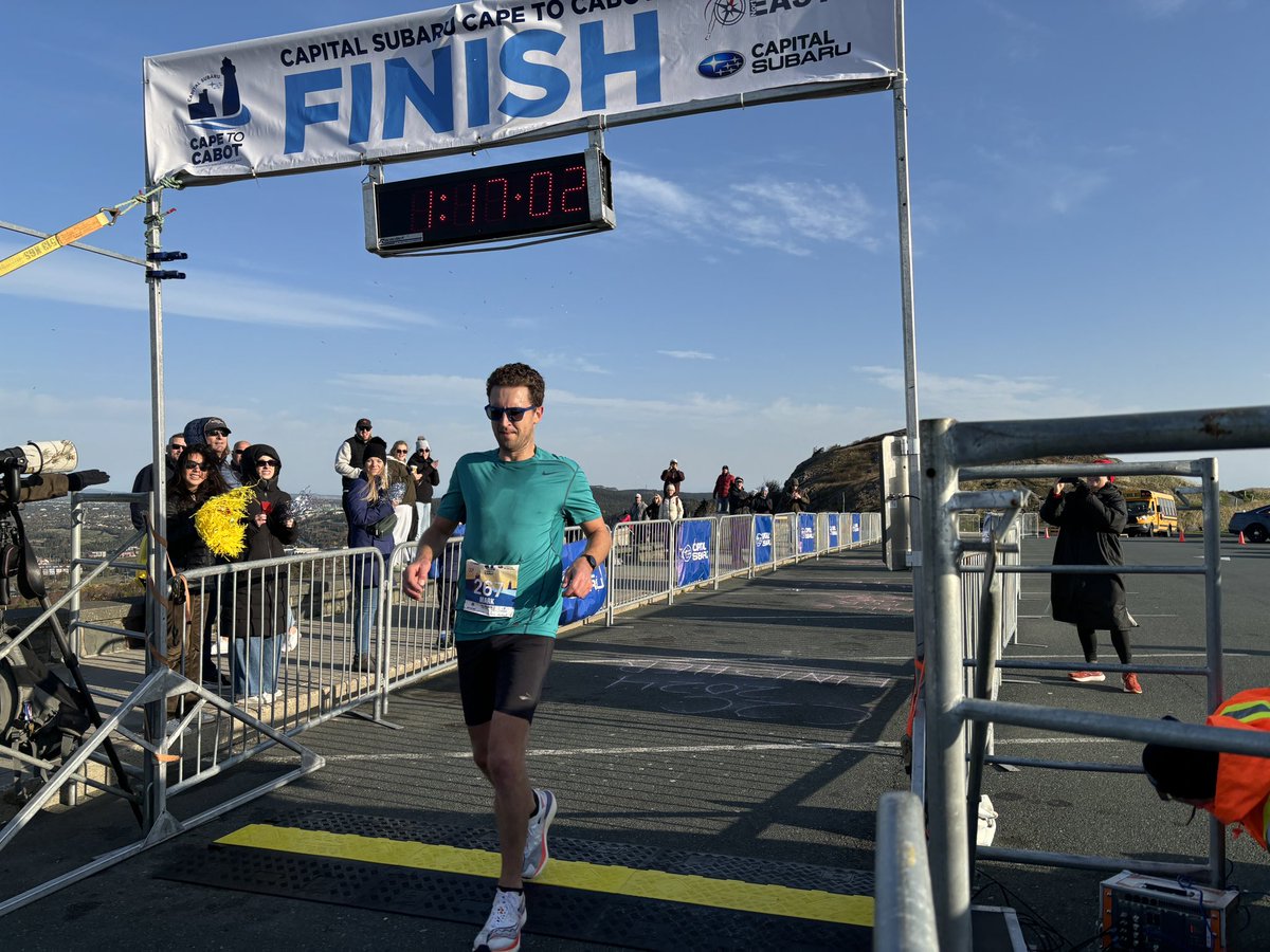 Heather Barrett (@barrett_heather) on Twitter photo Mark Greene is the first #capetocabot2024 finisher <a href="/NLAthletics/">NLAA</a> <a href="/CanadianRunning/">Canadian Running</a> <a href="/ANERunningClub/">Athletics Northeast</a> Mark Greene is the first #capetocabot2024 finisher <a href="/NLAthletics/">NLAA</a> <a href="/CanadianRunning/">Canadian Running</a> <a href="/ANERunningClub/">Athletics Northeast</a>