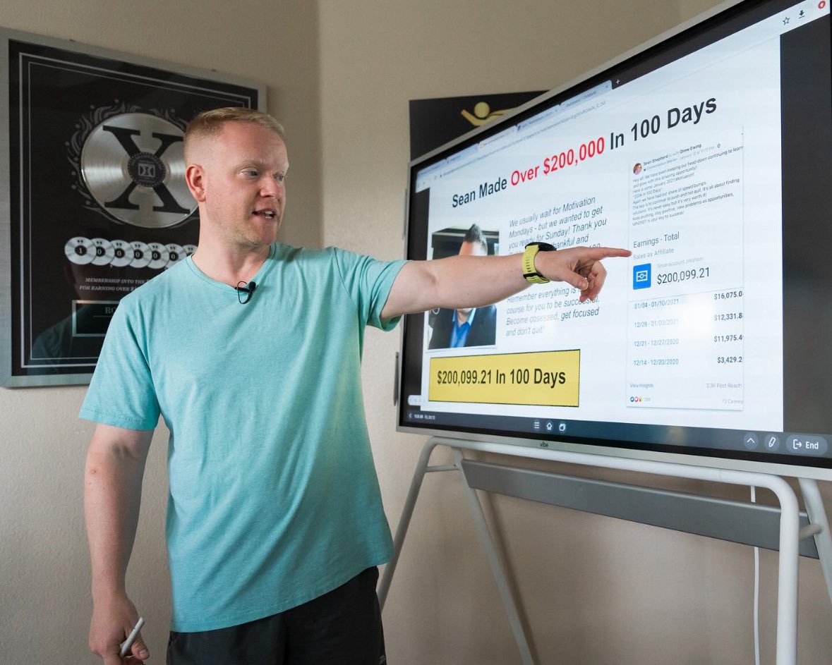 If you really want to have success online, there is no better system than mine.

Why am I so confident? Easy…

In the last few years I’ve helped my students make over $160 MILLION dollars online, including guys like Sean who made over $200k 😮

If you are wanting to finally have