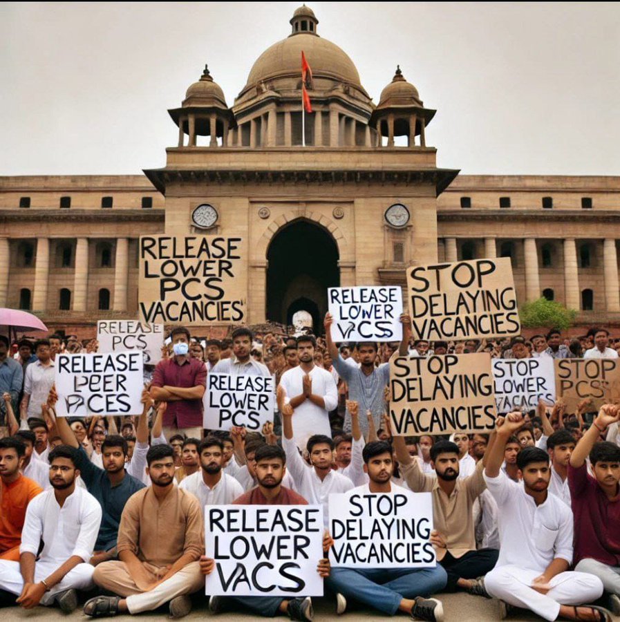 gyansirtalks's tweet photo. #Release_LowerPCS_Notification
Last notification- 2019
It's a humble request to hon'ble @myogiadityanath kindly release notifications.
Please clear UPSSSC PET asap
PET 2021 -Cleared in 2024
PET 2022/23 -Pending
PET 2k24 -No update
#Release_LowerPCS_Notification
#TransformingUP
#UttarpradeshNews #UttarPradesh
#Release_LowerPCS_Notification
#uppcs2024_roaro_oneshift_oneday
#saynotonormalization
#UPPCS_ROARO_ONESHIFT
#saynotonormalisation