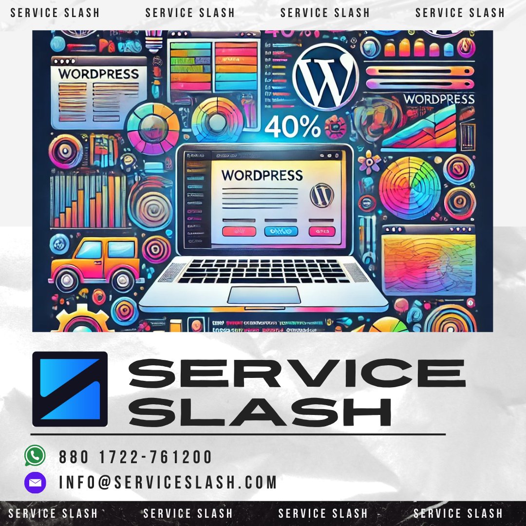 🚀 Ready to take your business to the next level? At Service Slash, we build stunning WordPress websites that stand out! 🛒 E-commerce, 🎨 Portfolios, 📝 Blogs – you name it, we create it! 💻

#WordPress #WebDesign #Ecommerce #BusinessGrowth #ServiceSlash