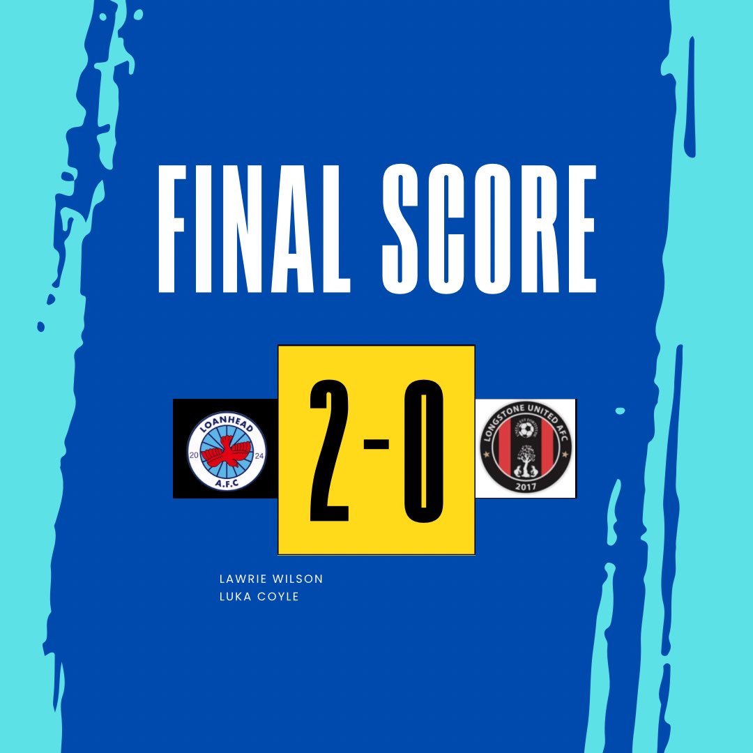 Good result for the boys today in the EOS. 

Difficult conditions but the boys dug in and ground it out. 🩵

<a href="/LukaCoyle67/">Luka Coyle</a> ⚽️
Lawrie Wilson ⚽️
Mac Watson 🧤