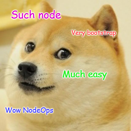 NodeOpsHQ's tweet photo. Me when I realized how effortless Node Bootstrapping is with NodeOps! 😲🚀 https://t.co/1Mt18KP9KZ