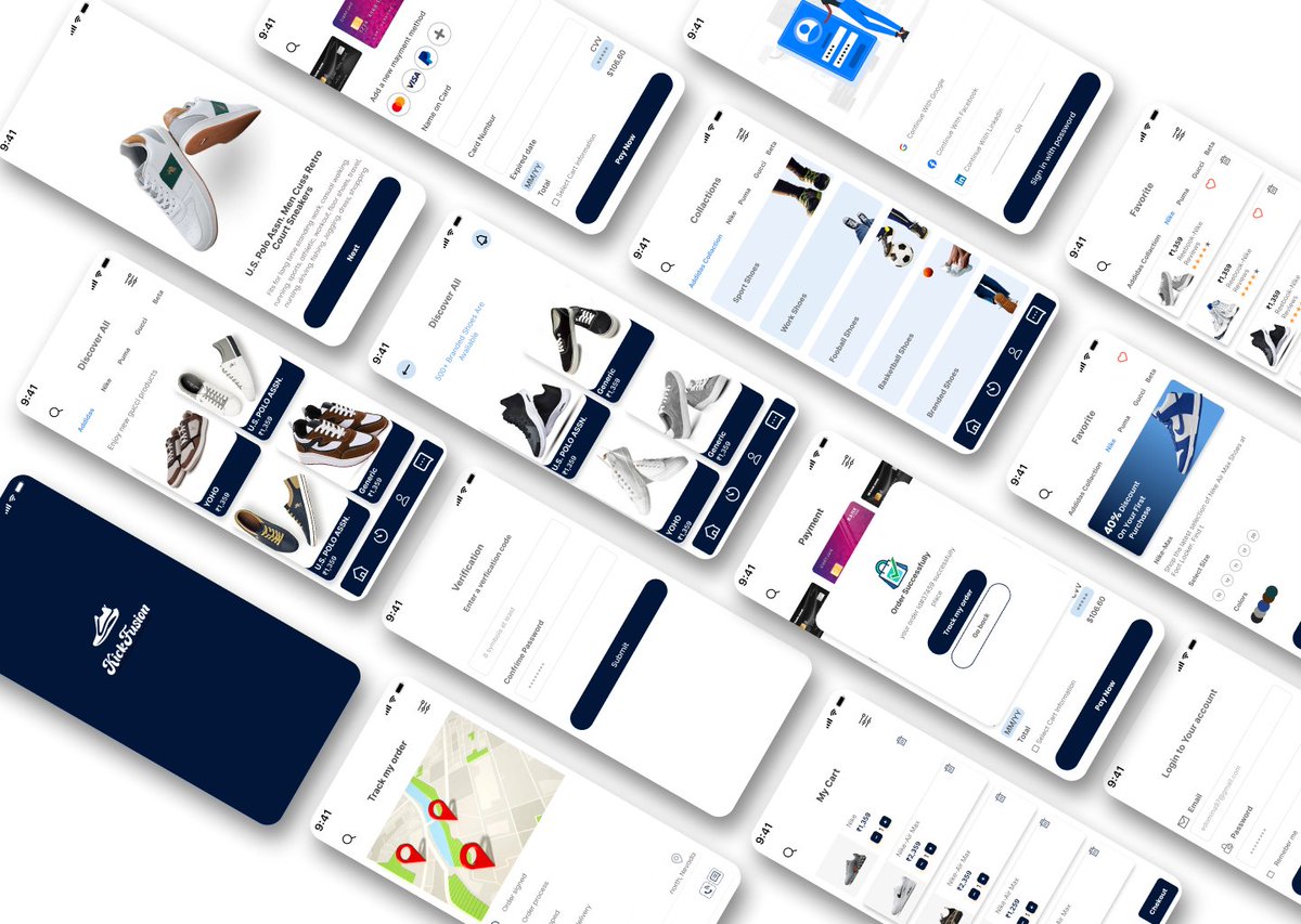 EdomHaset's tweet photo. 🚀 Just dropped my latest UI design for a Shoes Shopping App! 👟✨ Focused on a minimal, sleek, and user-friendly experience to make shoe shopping seamless.
Check it out on [Behance link] and [Dribbble link]! Your feedback means everything 🙌 #UIDesign #ShoesApp #VisualDesign # https://t.co/iRhTXA4Zv3