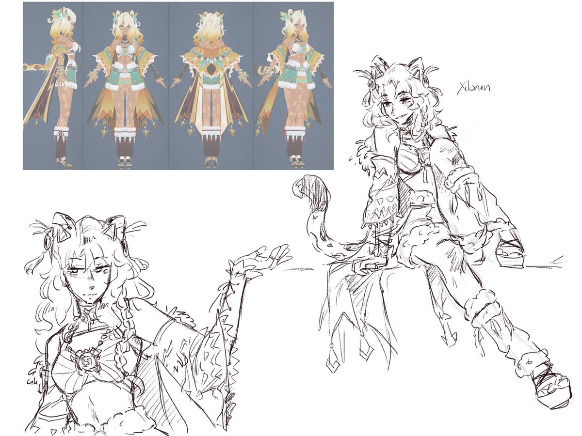 gorgeous mod for the gorgeous girl, here are some little sketches!