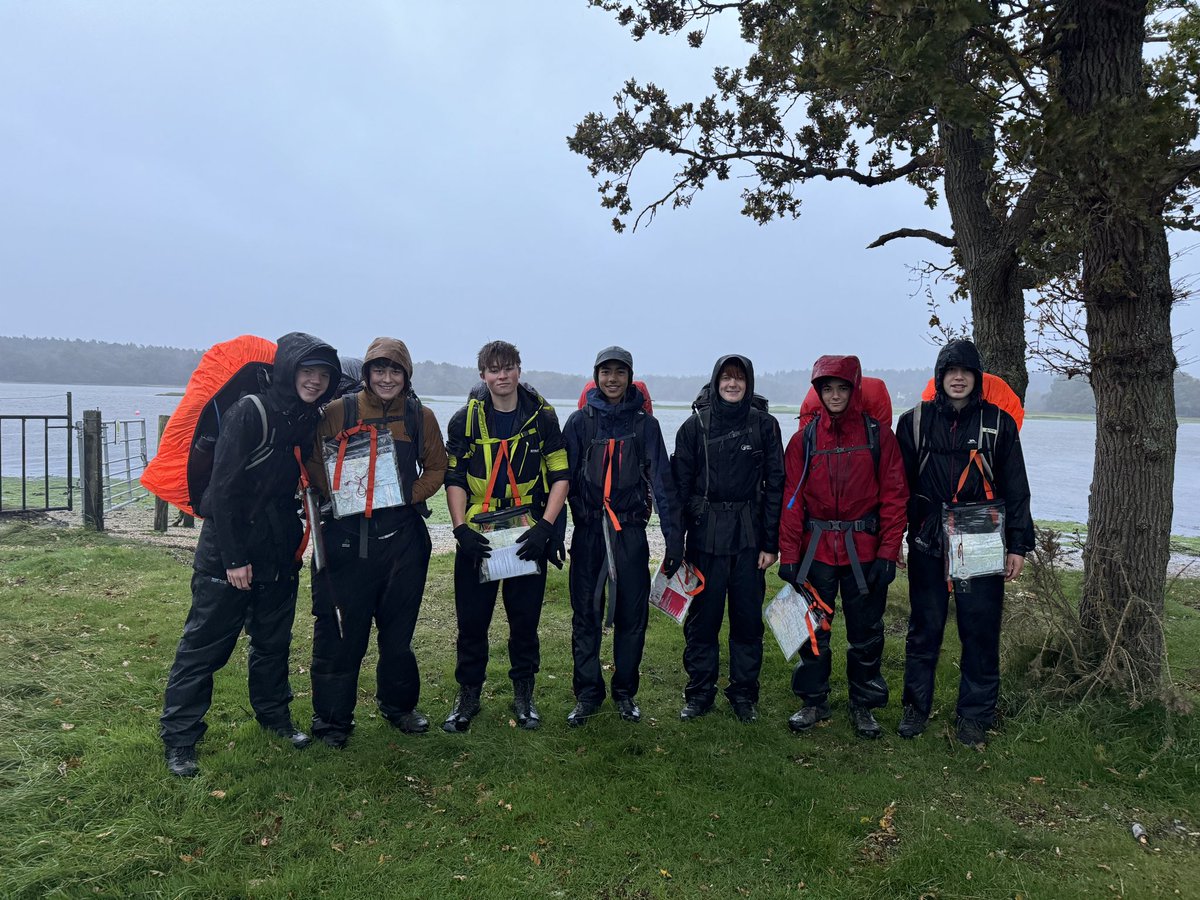 Adventure Society - Silver DofE. Perfect weather 🤔