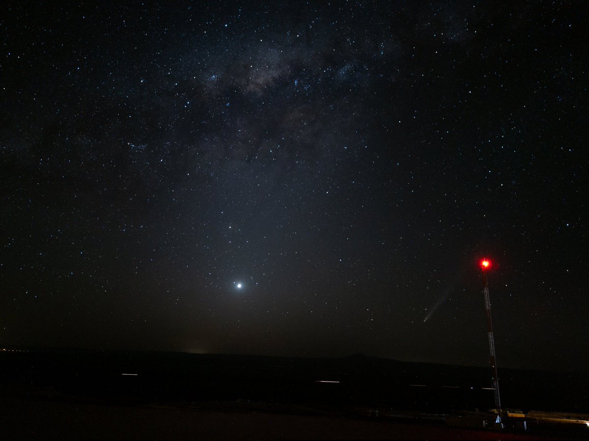 _Donaire_'s tweet photo. Cazando el cometa C/2023 A3 Tsuchinshan-ATLAS, que volverá en 80.000 años más #astronomy https://t.co/s2LOKUQYFB