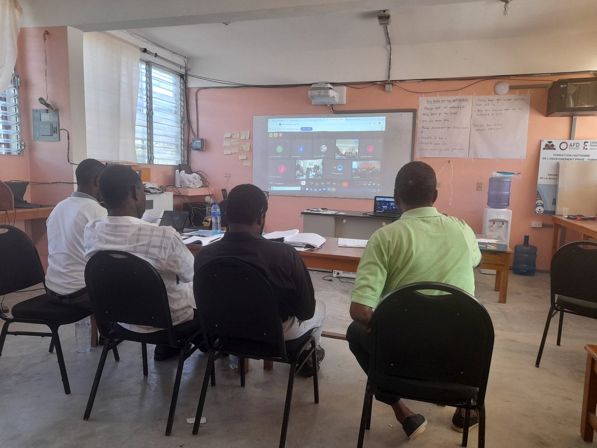 La formation des encadrant·e·s pédagogiques de la FONHEP et des CP des EFACAP de Mirebalais et de Lascahobas, dans le cadre du projet AVNI NOU, se déroule à la veille de la rentrée scolaire 2024-2025.