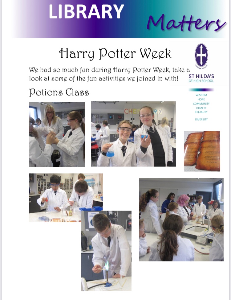 StHildasLibrary's tweet image. Had an amazing Harry Potter week in school. Here are just some of the fun things we got up to.