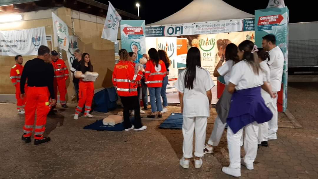 FNInfermieri's tweet photo. Anche questo ottobre, per il 22esimo anno consecutivo, @OPI Lecce e Nucleo @cives_odv Lecce presenti alla Fiera Regionale #Expo2000 di Miggiano con uno stand per la promozione dell’immagine professionale e un punto di primo intervento infermieristico. https://t.co/VZC1OSNMk1