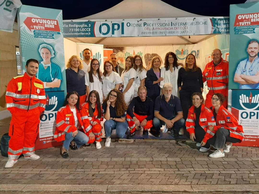 FNInfermieri's tweet photo. Anche questo ottobre, per il 22esimo anno consecutivo, @OPI Lecce e Nucleo @cives_odv Lecce presenti alla Fiera Regionale #Expo2000 di Miggiano con uno stand per la promozione dell’immagine professionale e un punto di primo intervento infermieristico. https://t.co/VZC1OSNMk1
