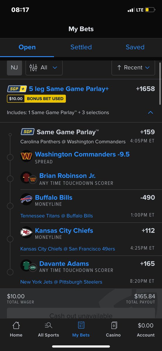 TailTheTicket's tweet photo. One of these is bound to cash. #NFL #Fanduel #NFLBetting https://t.co/nzbFBDGAzl
