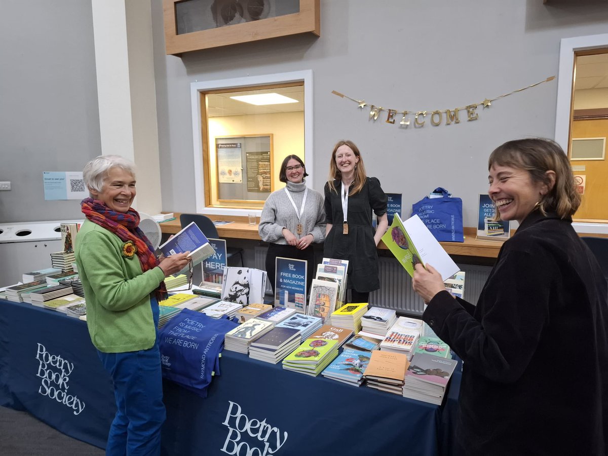 We’re so excited to be the official booksellers at the Leeds Summit Poetry Festival with LOTS of lovely poetry books - drop by and say hi at clothworkers concert hall! 🤗 <a href="/poetryschool/">Poetry School</a>
