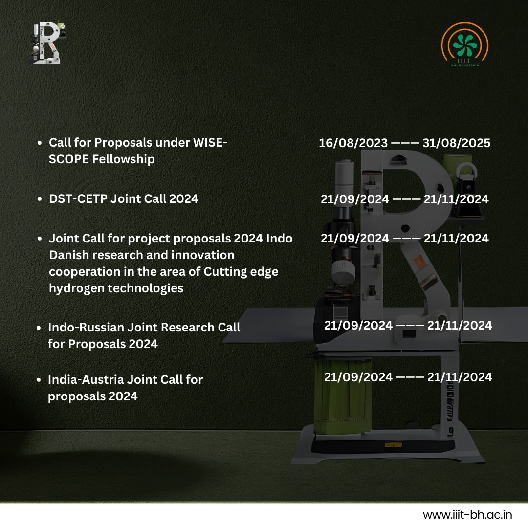 ripitt_iiitbh's tweet photo. 🌟Academic Announcement: Fully Funded Research Opportunities by DST, GOI🌟

Apply today and take your research to the next level! 🌍💡

Visit: https://t.co/wVp31EcNqp  

#research  #funding #iiit #DST https://t.co/tsNQNUtO8r