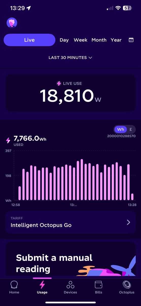 phiebs's tweet photo. Doing my bit to keep the wind farms working!! @OctopusEnergy @sarah_go_green https://t.co/F6rcUahCkn