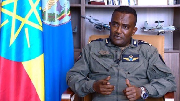 Yilma Merdasa, the Chief of the Ethiopian Air Force, boasted today during an X Space session, stating, "𝘖𝘶𝘳 𝘥𝘳𝘰𝘯𝘦𝘴 𝘢𝘳𝘦 𝘷𝘦𝘳𝘺 𝘮𝘰𝘥𝘦𝘳𝘯 𝘢𝘯𝘥 𝘸𝘪𝘭𝘭 𝘯𝘰𝘵 𝘮𝘪𝘴𝘴 𝘵𝘩𝘦𝘪𝘳 𝘵𝘢𝘳𝘨𝘦𝘵." While it's true that these drones are hitting their intended targets,