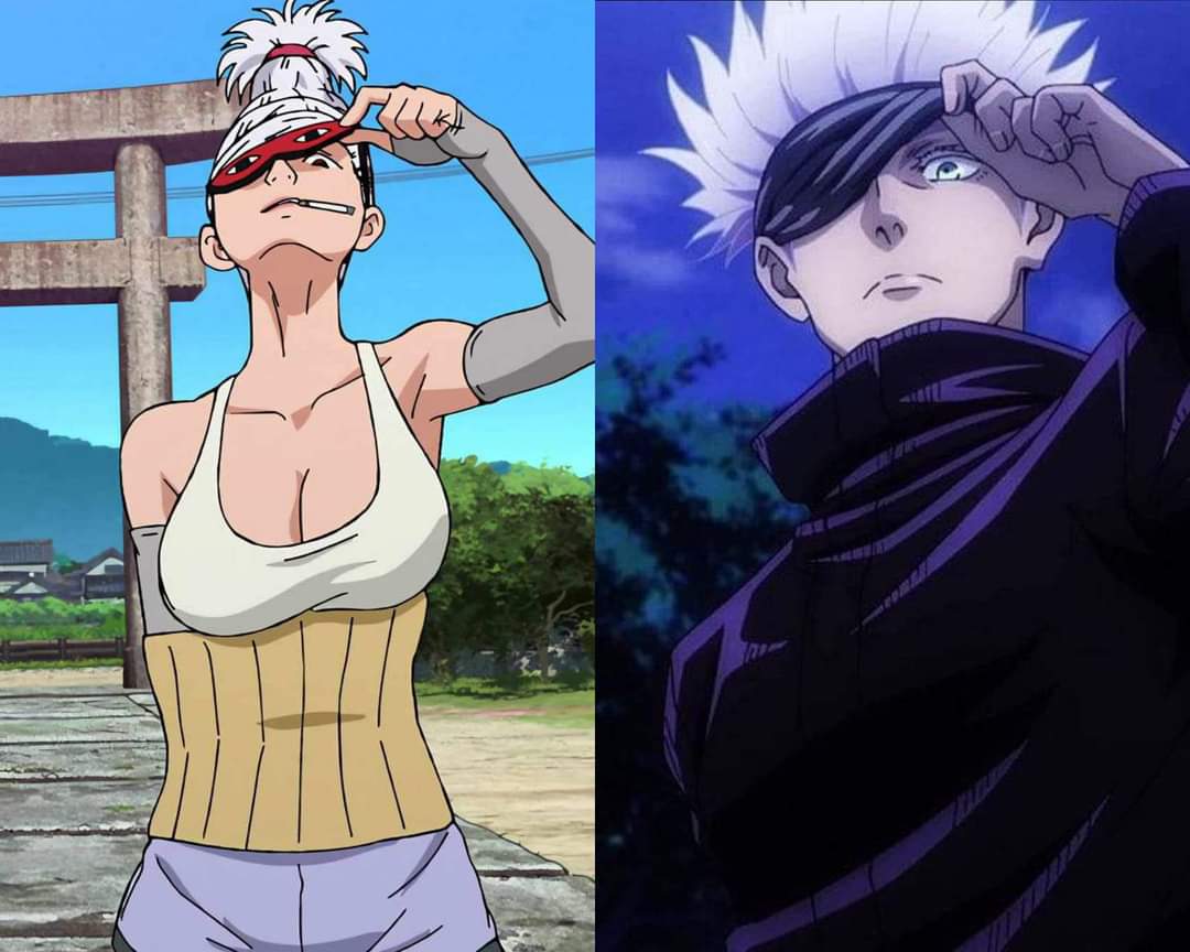 AnimexTwts's tweet photo. Dandadan x Jujutsu Kaisen https://t.co/RLlssI83Me