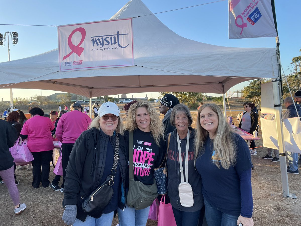 NYSUTSRO's tweet photo. @nysut members walking the walk @MakingStrides at Jones Beach #OurUnionOurValues @MelindaJPerson @JCiffone @NYSUTStreasurer @NYSUT2VP https://t.co/JwvjbBHA1N